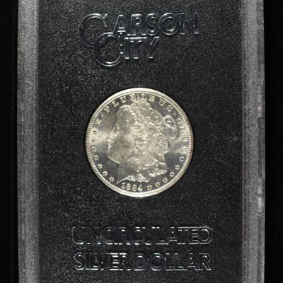 1884-CC MORGAN DOLLAR GSA
