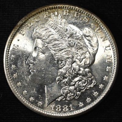 1881-S MORGAN DOLLAR