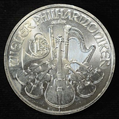 PHILHARMONIKER 1 OZ .999 SILVER ROUND