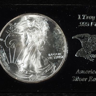 1995 AMERICAN SILVER EAGLE