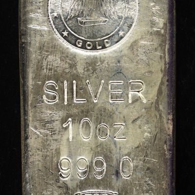 EGO 10 OZ .999 SILVER BAR