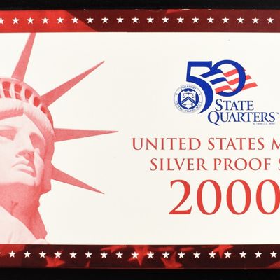 2000 SILVER PROOF SET