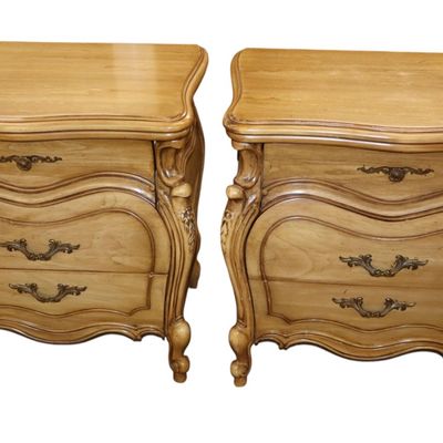 Sale Photo Thumbnail #37: Pr FR Style 3-Dr Nightstands Ira A Rose By MPFI