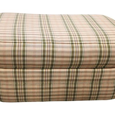 Sale Photo Thumbnail #140: Ethan Allen Country Upholstered Ottoman