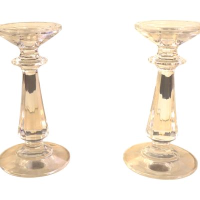 Sale Photo Thumbnail #248: Pr Waterford Illuminology lead crystal candle sticks