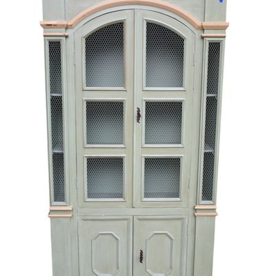 Sale Photo Thumbnail #71: Bambergers Country FR IT Wire Mesh Green Cabinet