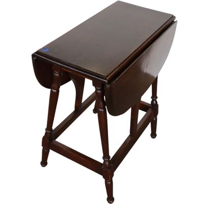 Sale Photo Thumbnail #85: Vintage petite drop leaf table in the pine, original finish