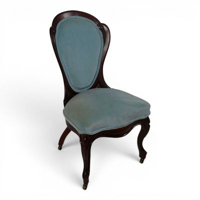 Sale Photo Thumbnail #121: Attr. Belter Laminated Dish-Back Chair