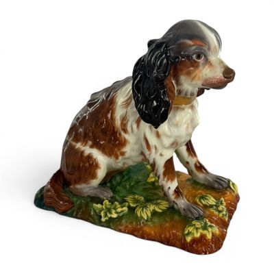 Sale Photo Thumbnail #6: Fischer & Reichenbach Porcelain Spaniel