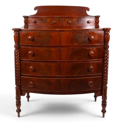 Sale Photo Thumbnail #52: Federal Mahogany Bureau, North Shore, Mass.
