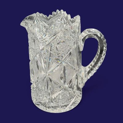Sale Photo Thumbnail #196: American Brilliant Period Cut Glass Pitcher