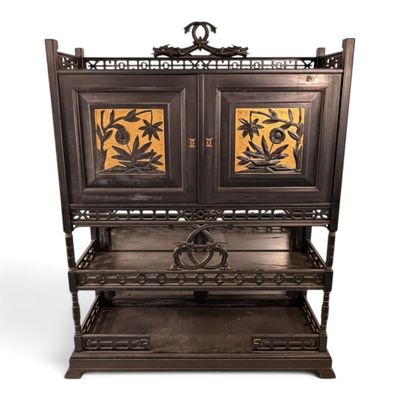 Sale Photo Thumbnail #183: Anglo-Japanese Aesthetic Dragon Cabinet