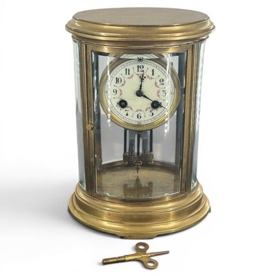 Sale Photo Thumbnail #146: Japy Freres Four-Glass Regulator Clock