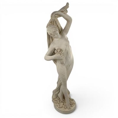 Sale Photo Thumbnail #205: Art Nouveau-Style Maiden with Roses