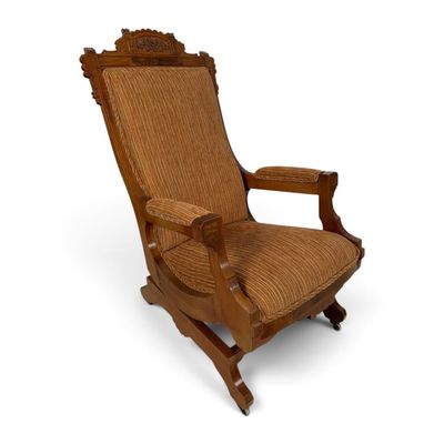 Sale Photo Thumbnail #272: Eastlake Walnut Platform Rocker
