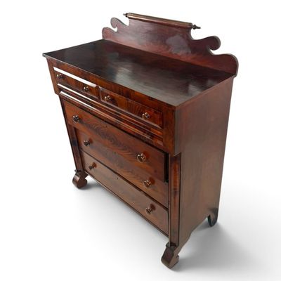 Sale Photo Thumbnail #157: Classical Mahogany Dressing Bureau