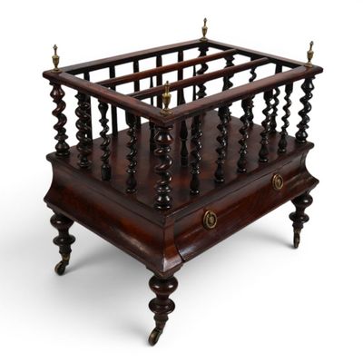 Sale Photo Thumbnail #7: English Regency Rosewood Canterbury