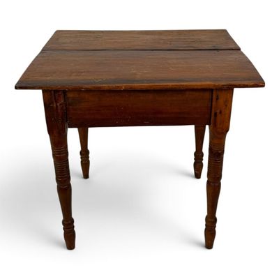 Sale Photo Thumbnail #282: American Country Mixed-Wood Stand Table