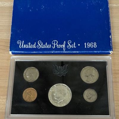 Sale Photo Thumbnail #304: 1968-S US Mint Proof Set
