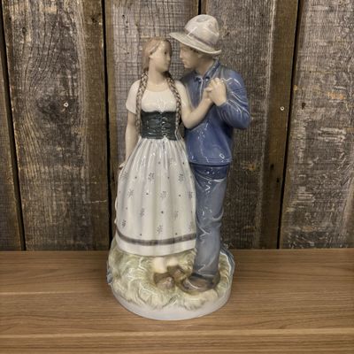 Sale Photo Thumbnail #437: Royal Copenhagen Henrik and Else Porcelain Figurine Model 3049