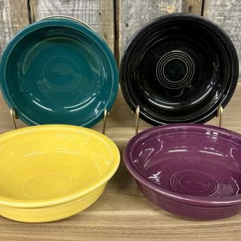 Sale Photo Thumbnail #338: A Set of Homer Laughlin Fiesta Glazed Earthenware Bowls