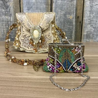 Sale Photo Thumbnail #75: Two Beaded Evening Bags Including One Mary Frances Handbag