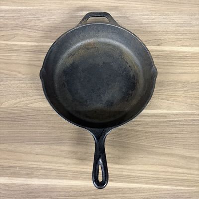Sale Photo Thumbnail #394: Lodge Cast Iron No. 12 Skillet with Helper Handle