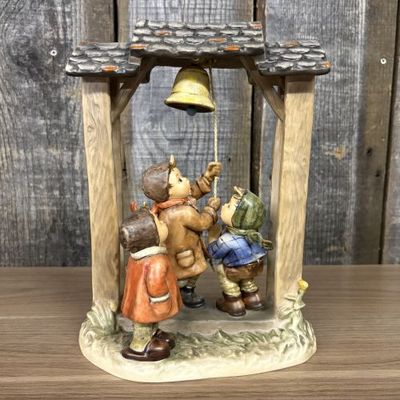 Sale Photo Thumbnail #35: Goebel M.I. Hummel Century Collection Let's Tell The World Porcelain Figurine 487