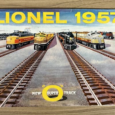 Sale Photo Thumbnail #570: The Lionel Corporation. Lionel 1957 Consumer Catalog. 1957.