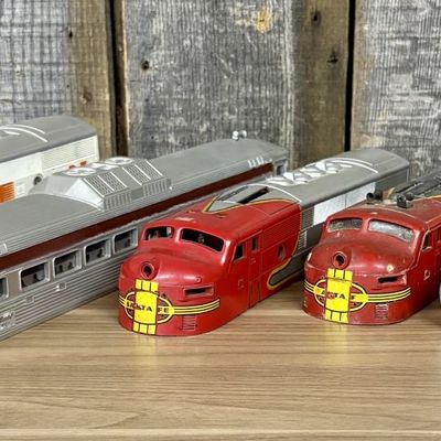 Sale Photo Thumbnail #564: A Set of Six Vintage Lionel O-Gauge Model Train Shells and Bodies