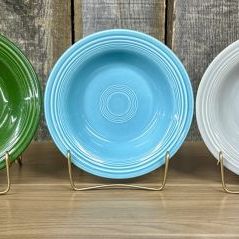 Sale Photo Thumbnail #356: A Trio of Fiesta Ceramic Rim Soup Bowls by Homer Laughlin