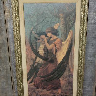 Sale Photo Thumbnail #191: Charles Sims Titania's Awakening Textured Canvas Print