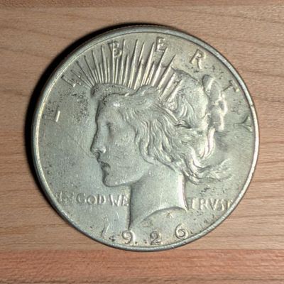 Sale Photo Thumbnail #317: US 1926-S Peace Silver Dollar