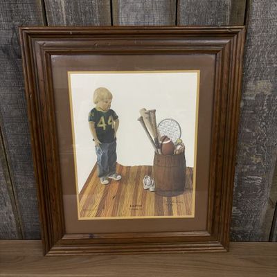Sale Photo Thumbnail #381: Bob Dale Green Jonathan Growing Up Limited Edition Signed Lithograph