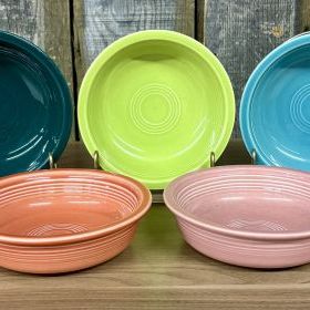 Sale Photo Thumbnail #358: A Set of Homer Laughlin Fiesta Glazed Earthenware Fruit Bowls