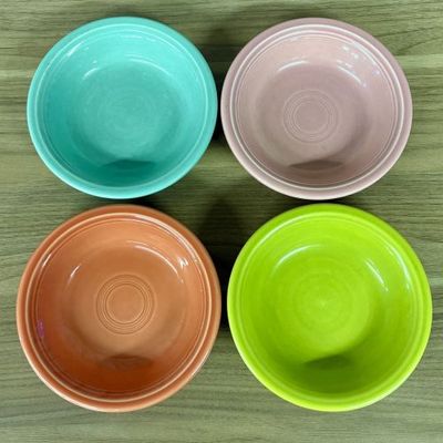 Sale Photo Thumbnail #344: A Group of Homer Laughlin Fiesta Glazed Earthenware Bowls