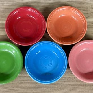 Sale Photo Thumbnail #352: A Set of Five Homer Laughlin Fiesta Fruit Bowls