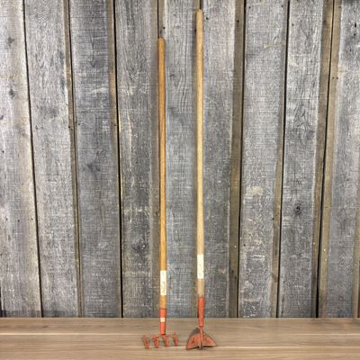 Sale Photo Thumbnail #510: A Pair of Vintage Belknap Mohawk Long-Handled Garden Tools