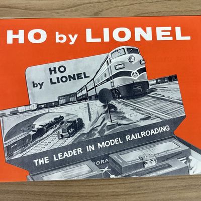 Sale Photo Thumbnail #576: 1958 Lionel HO Scale Model Railroading Catalog