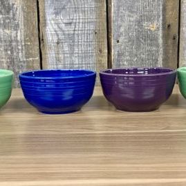 Sale Photo Thumbnail #361: A Set of Fiesta Gusto Soup and Cereal Bowls in Mixed Glazes