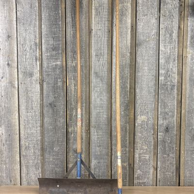 Sale Photo Thumbnail #516: Two Vintage Belknap Blue Grass Long Handled Tools