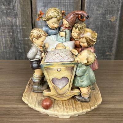 Sale Photo Thumbnail #34: M.I. Hummel Goebel Rock-A-Bye Century Collection Figurine Number 574