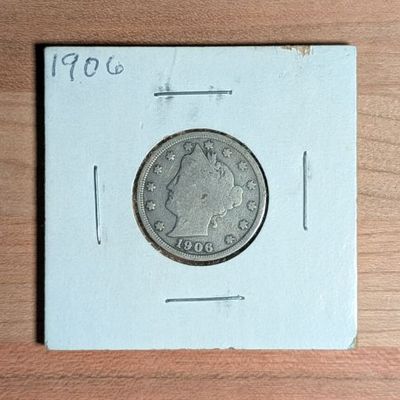 Sale Photo Thumbnail #319: 1906 US Liberty Head V Nickel