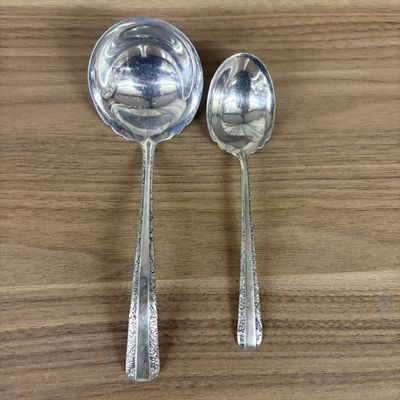 Sale Photo Thumbnail #432: A Pair of Towle Candlelight Sterling Silver Serving Pieces