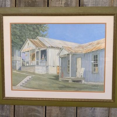 Sale Photo Thumbnail #271: C. Don Ensor Signed Limited Edition Print Antique Sale