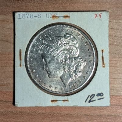 Sale Photo Thumbnail #311: US 1878-S Morgan Silver Dollar