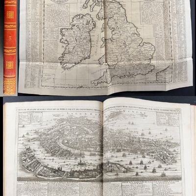 Chatelain's Atlas Historique - Volume 3 with 30 Engravings on European Countries