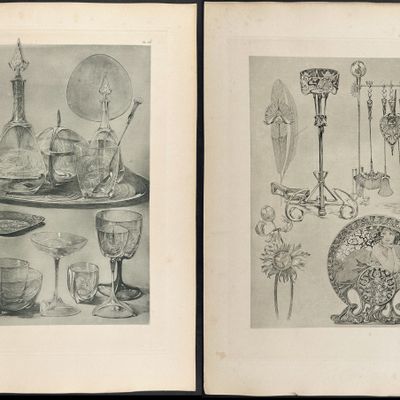 Mucha, Folio - 5 Interior Decor or Design Lithographs