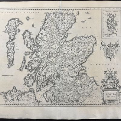 Blaeu - Map of Scotland