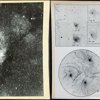 Fessenkov & Rozhovsky - 3 Gasous Dust Nebulae Photographs